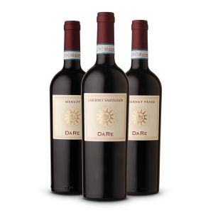 Cabernet Franc, Cabernet Sauvignon, Merlot - 3 bt - Da Re